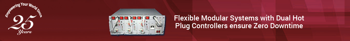 Flexible Modular Systems with Dual Hot Plug Controllers ensure Zero Downtime